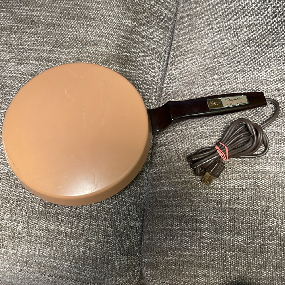 Vintage Oster Creperie Controlled Heat Crepe Maker